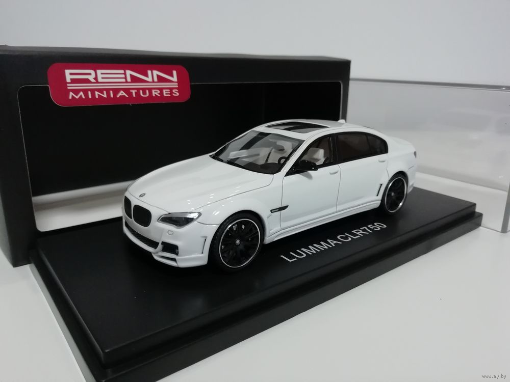 Bmw 7 F02 Lumma 143 Renn Miniatures купить в минске 143 Ayby