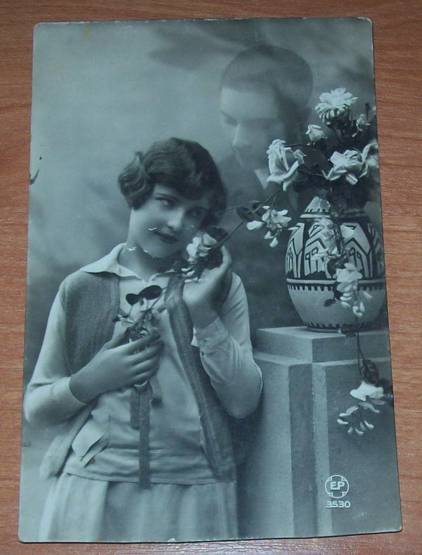 Открытка 1930 года Открытка 1930 года